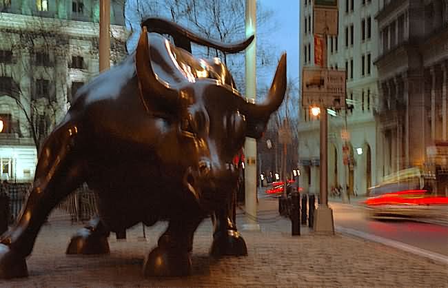 - (  -) - The Wall Street Bull (from the New York series)