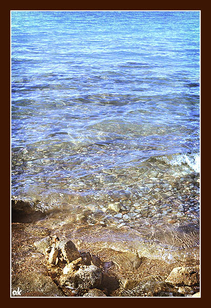 Crystal Water of Issyk-Kul Lake