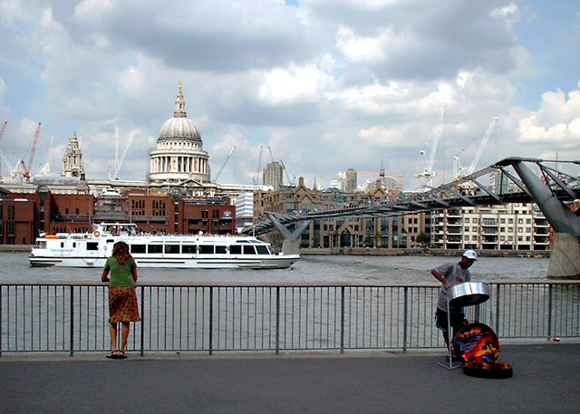 Across the Thames