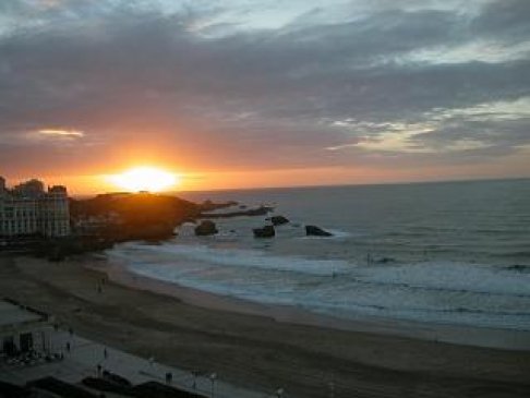 Sunset at La Grande Plage