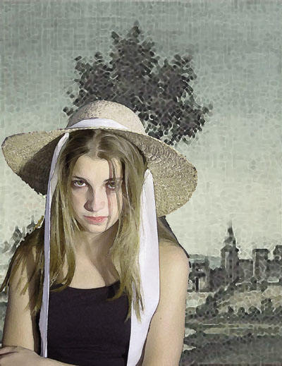 Girl in Italy