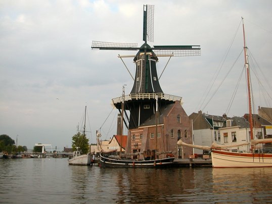 Adriaan a mill in Haarlem-The netherlands