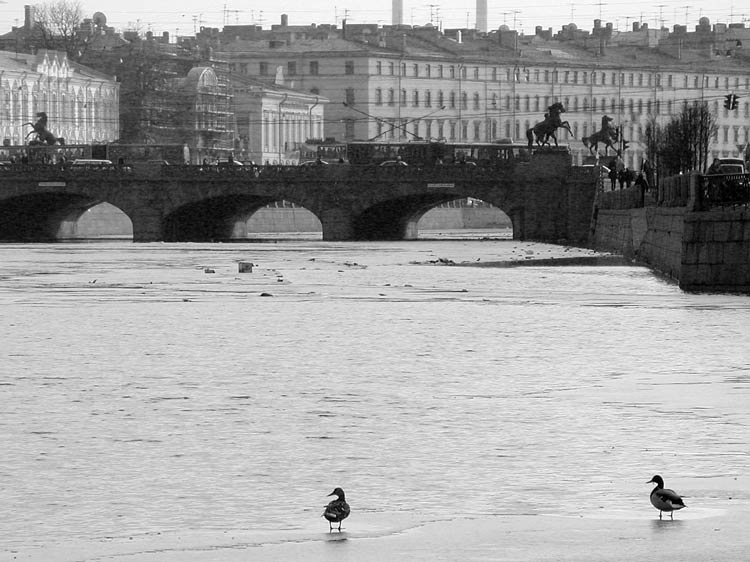 St-Petersburg, city centre