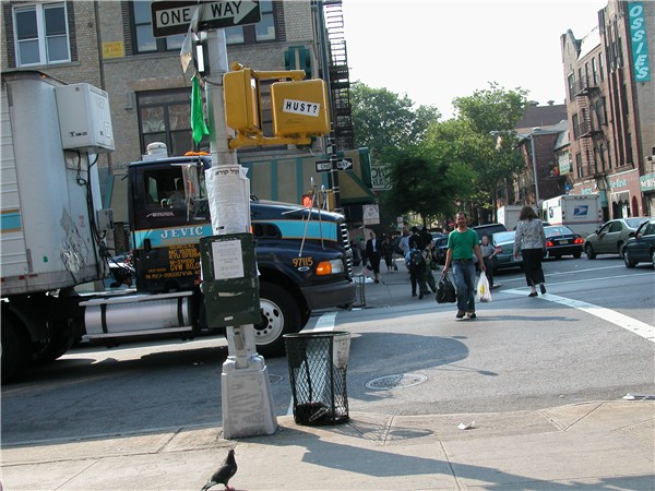 Streets of Borough Park, Brooklyn, New York