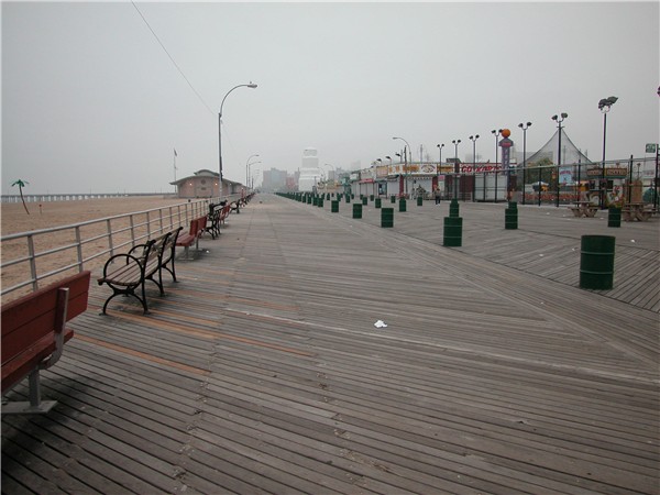 Boardwalk in Brooklyn