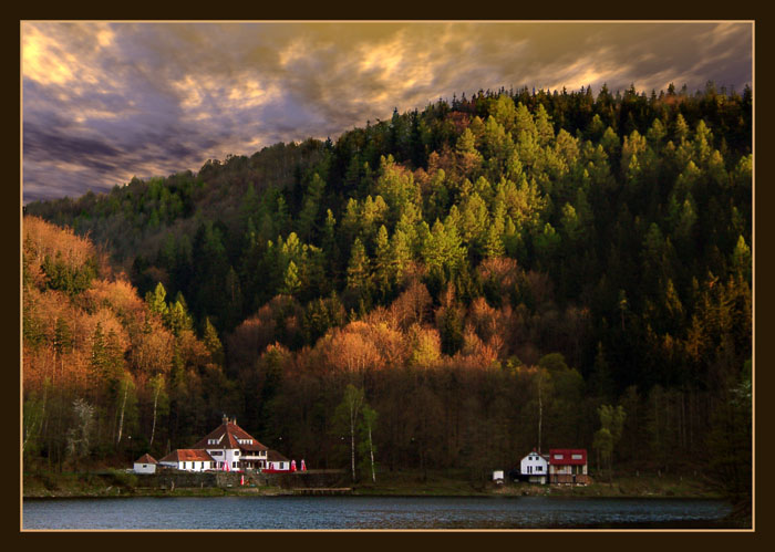 Sunset at Zagorze Slaskie