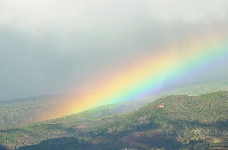 Rainbow over Maui