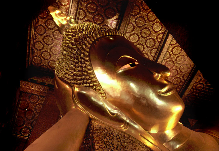 the reclining budha