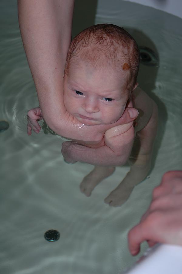 First bath